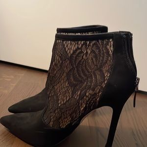 cute boots for night out size 37. Black worn twice. 4 inch heels